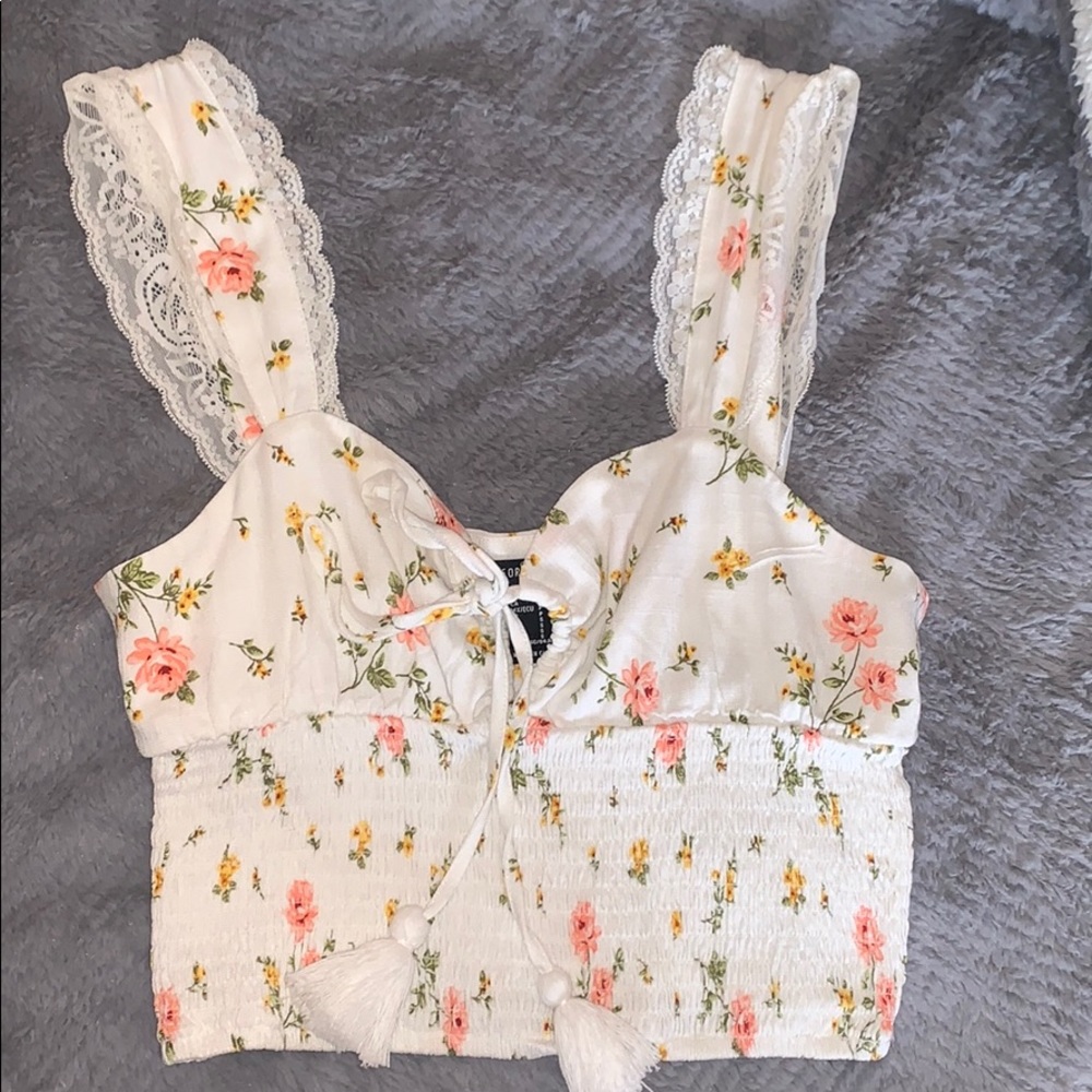 Floral summer top